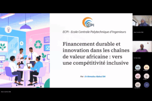 Rediffusion du webinaire : Financement durable et innovation dans les chaînes de valeur africaines